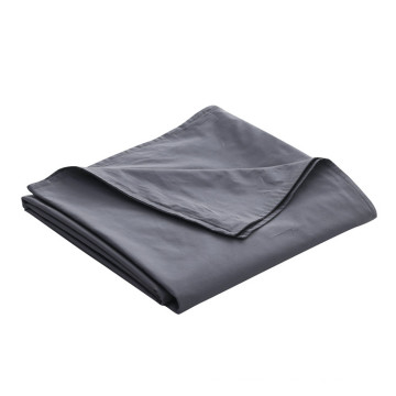 48 x 72 duvet cover for weighted blanket Dark Grey Print calming comfort blanket duvet cover